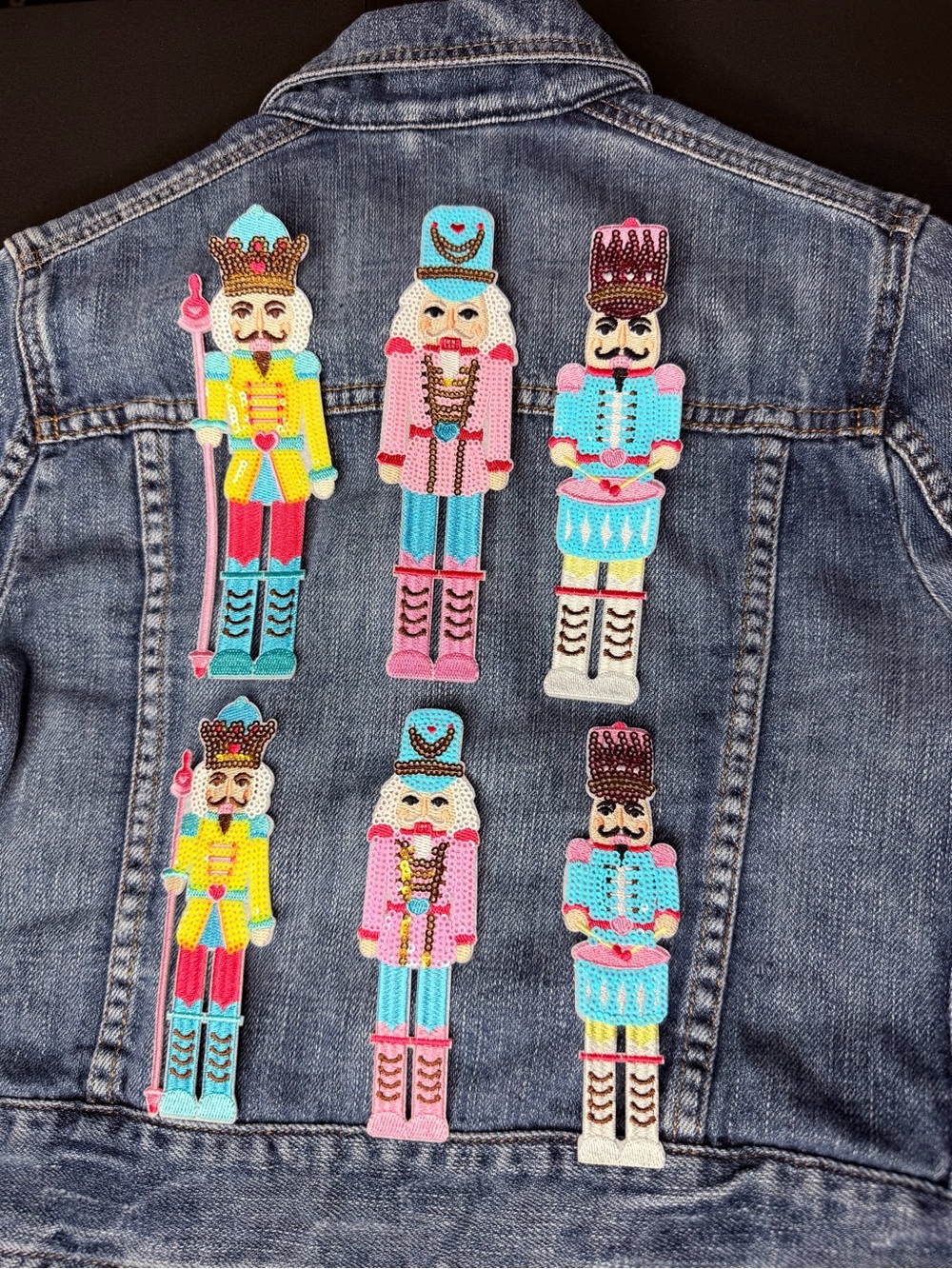 Sequin patches (6pcs)